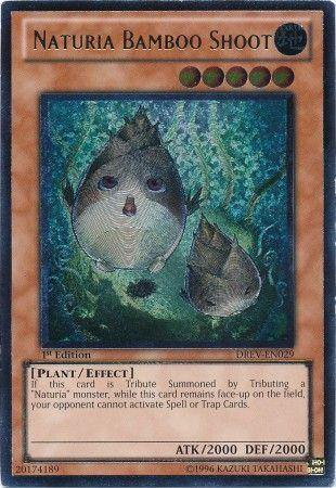 Naturia Bamboo Shoot [Ultimate Rare 1st Edition] DREV-EN029