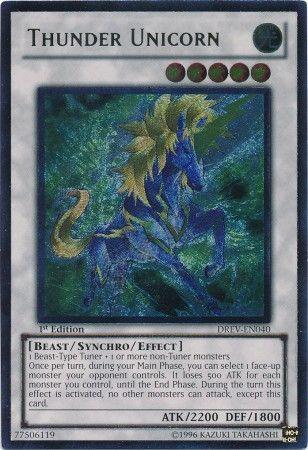 Thunder Unicorn [Ultimate Rare 1st Edition] DREV-EN040