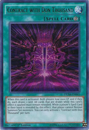 Contract with Don Thousand DUSA-EN041