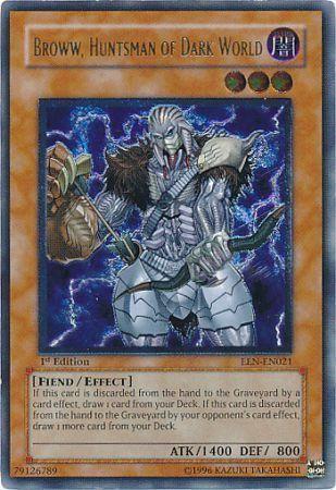 Broww, Huntsman of Dark World [Ultimate Rare 1st Edition] EEN-EN021