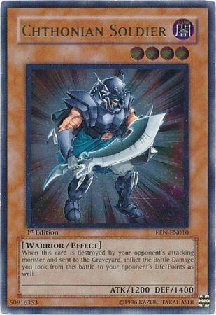 Chthonian Soldier [Ultimate Rare 1st Edition] EEN-EN010