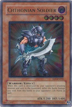 Chthonian Soldier [Ultimate Rare] EEN-EN010