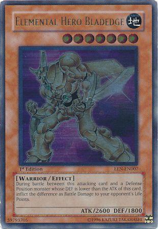 Elemental HERO Bladedge [Ultimate Rare 1st Edition] EEN-EN007