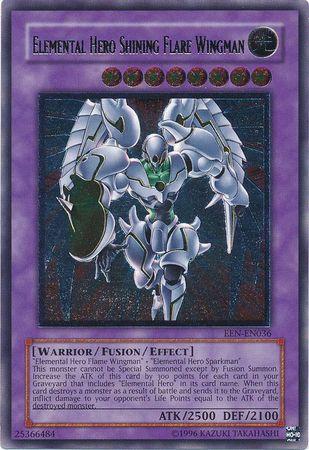 Elemental HERO Shining Flare Wingman [Ultimate Rare] EEN-EN036