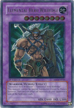 Elemental HERO Wildedge [Ultimate Rare 1st Edition] EEN-EN035