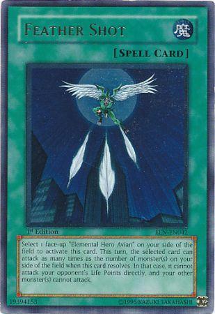 Feather Shot [Ultimate Rare 1st Edition] EEN-EN042