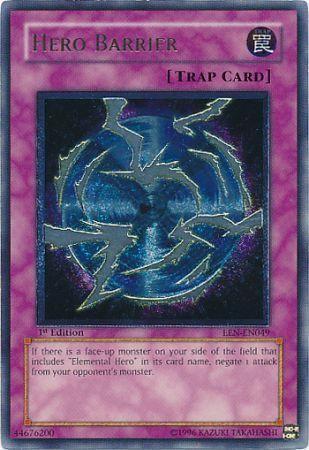 Hero Barrier [Ultimate Rare 1st Edition] EEN-EN049