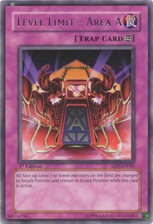 Level Limit - Area A [1st Edition] EEN-EN060