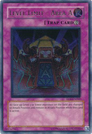 Level Limit - Area A [Ultimate Rare] EEN-EN060