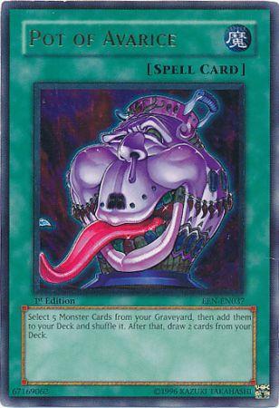 Pot of Avarice [Ultimate Rare 1st Edition] EEN-EN037