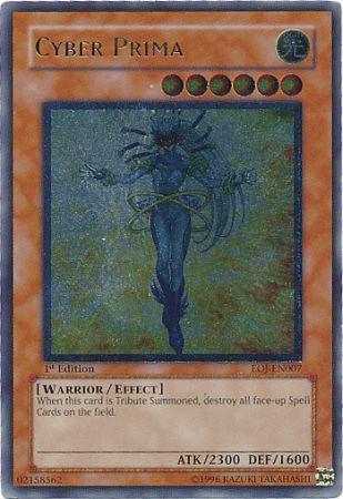Cyber Prima [Ultimate Rare 1st Edition] EOJ-EN007