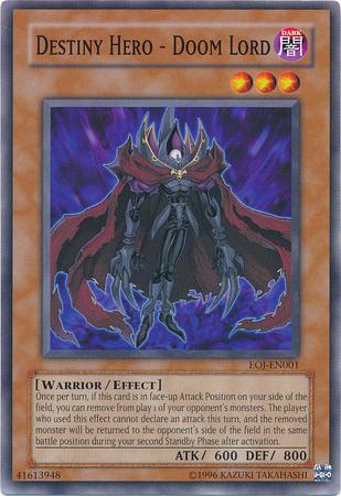 Destiny HERO - Doom Lord EOJ-EN001