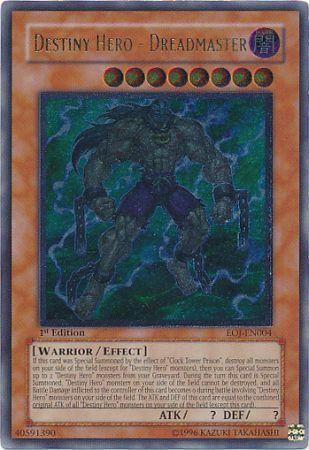 Destiny HERO - Dreadmaster [Ultimate Rare 1st Edition] EOJ-EN004