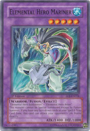 Elemental HERO Mariner  [1st Edition] EOJ-EN034