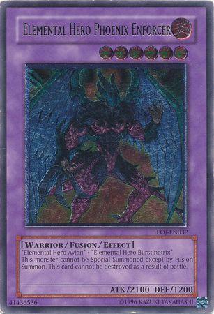 Elemental HERO Phoenix Enforcer  [Ultimate Rare] EOJ-EN032