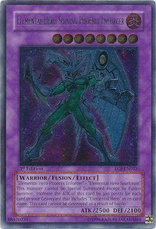Elemental HERO Shining Phoenix Enforcer  [Ultimate Rare] EOJ-EN033