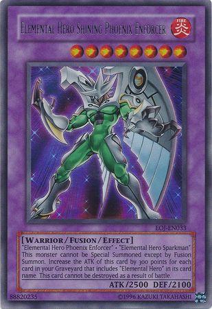 Elemental HERO Shining Phoenix Enforcer EOJ-EN033