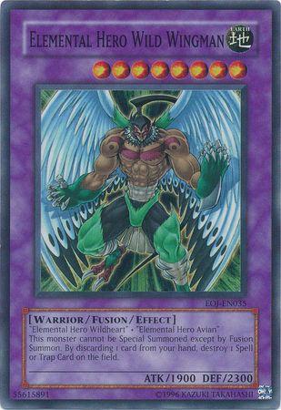 Elemental HERO Wild Wingman EOJ-EN035