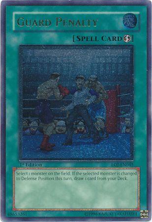 Guard Penalty [Ultimate Rare 1st Edition] EOJ-EN045