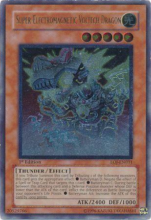 Super-Electromagnetic Voltech Dragon [Ultimate Rare 1st Edition] EOJ-EN031