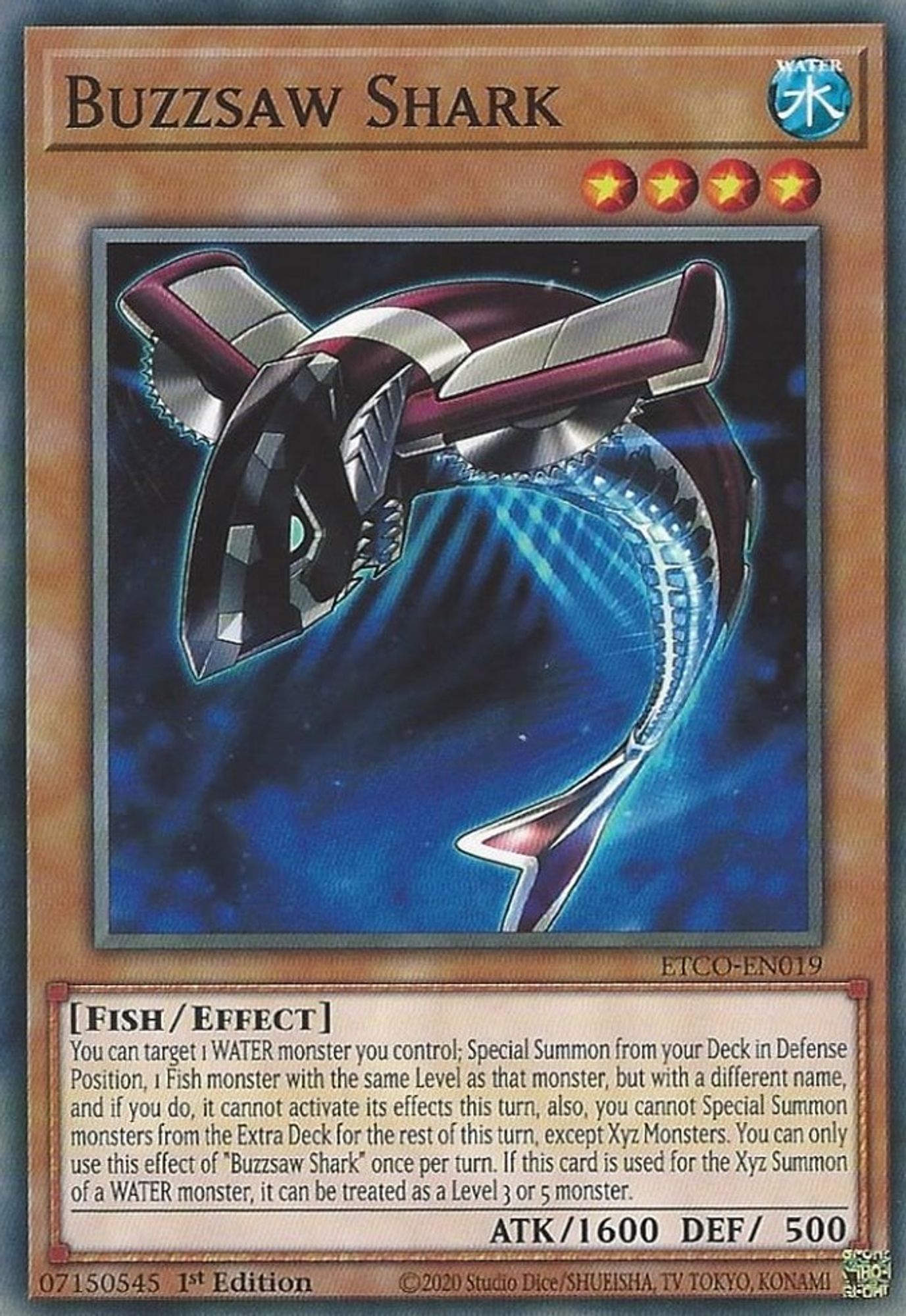 Buzzsaw Shark [1st Edition] ETCO-EN019
