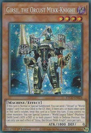 Girsu, the Orcust Mekk-Knight [1st Edition] ETCO-EN024