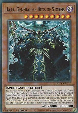 Harr, Generaider Boss of Storms [1st Edition] ETCO-EN027