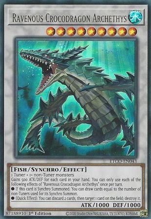 Ravenous Crocodragon Archethys [1st Edition] ETCO-EN043