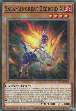 Salamangreat Zebroid X [1st Edition] ETCO-EN003