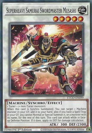 Superheavy Samurai Swordmaster Musashi [1st Edition] ETCO-EN099