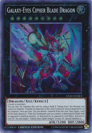 Galaxy-Eyes Cipher Blade Dragon EXFO-ENSE4