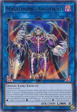 Masterking Archfiend [1st Edition] EXFO-EN090