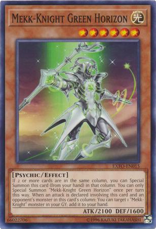 Mekk-Knight Green Horizon EXFO-EN015