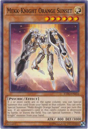 Mekk-Knight Orange Sunset EXFO-EN016