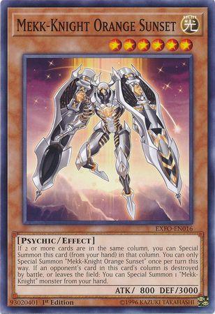Mekk-Knight Orange Sunset [1st Edition] EXFO-EN016