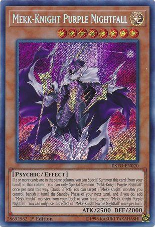 Mekk-Knight Purple Nightfall [1st Edition] EXFO-EN020
