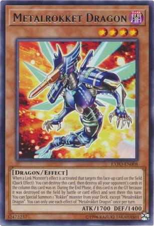 Metalrokket Dragon EXFO-EN008