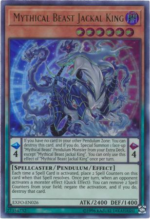 Mythical Beast Jackal King EXFO-EN026