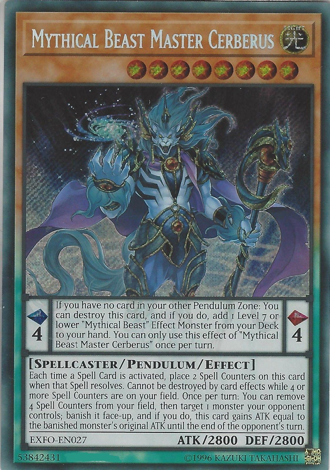 Mythical Beast Master Cerberus EXFO-EN027
