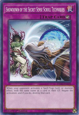 Showdown of the Secret Sense Scroll Techniques [1st Edition] EXFO-EN078