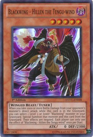 Blackwing - Hillen the Tengu-wind [1st Edition] EXVC-EN008