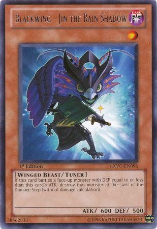 Blackwing - Jin the Rain Shadow [1st Edition] EXVC-EN096