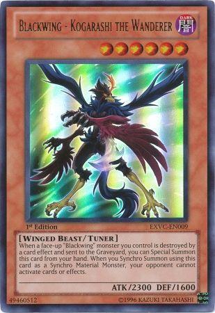 Blackwing - Kogarashi the Wanderer [1st Edition] EXVC-EN009
