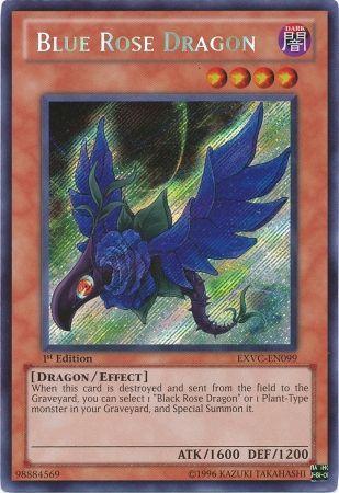 Blue Rose Dragon [1st Edition] EXVC-EN099
