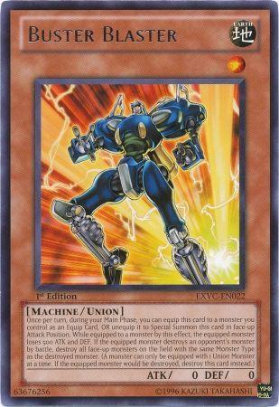 Buster Blaster [1st Edition] EXVC-EN022