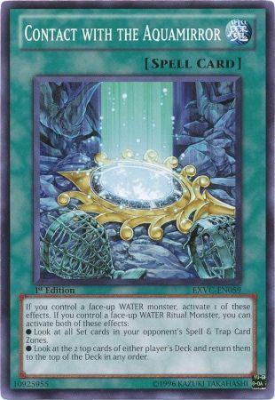 Contact with the Aquamirror [1st Edition] EXVC-EN059