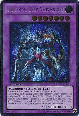 Elemental Hero Neos Knight [Ultimate Rare 1st Edition] EXVC-EN093