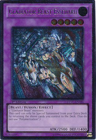 Gladiator Beast Essedarii [Ultimate Rare 1st Edition] EXVC-EN086