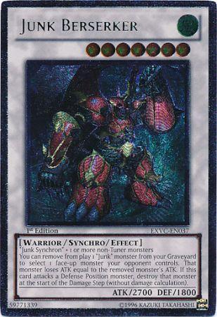 Junk Berserker [Ultimate Rare 1st Edition] EXVC-EN037