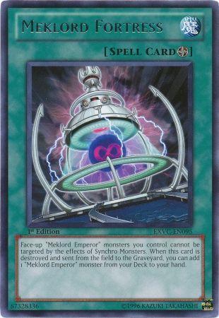 Meklord Fortress [1st Edition] EXVC-EN095